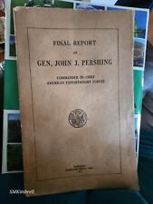 1920 FINAL REPORT OF GEN. JOHN J. PERSHING COMMANDER IN CHIEF BOOK picture