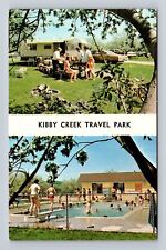 Ludington MI-Michigan, Kibby Creek Travel Park, Antique, Vintage Postcard picture