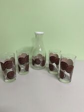 5 Piece Nabisco Oreo Milk Set With 4 Glasses And 1 Pitcher With Lid picture