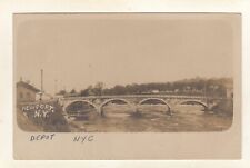 RPPC  NYC DEPOT in NEWPORT NY HERKIMER COUNTY picture