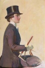 Art Oil painting Sir-Alfred-James-Munnings-Study-of-Lady-Munnings-for-Our- picture