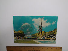 Plaza Of The Astronauts 1964 - 1965 New York World's Fair Giant Postcard Unused picture