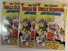 Uncle Scrooge Adventures Lot of 3 #1 x3 Gladstone (1987) Comic Books picture