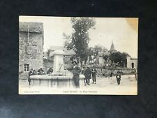 1918 SAINT-JEURES Old Animated Postcard - The Main Square picture