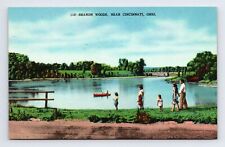 Postcard Cincinnati OH Ohio Sharon Woods Lake picture