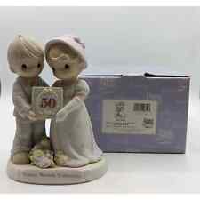 PRECIOUS MOMENTS TO REMEMBER | TO HAVE AND TO HOLD | 50TH ANNIVERSARY FIGURINE  picture