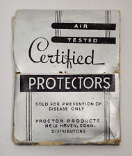 Proctor Gamble Certified Protectors Condom Prophylactic Vintage Antique picture