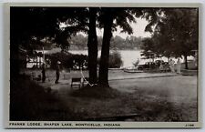Vintage Postcard Franks Lodge Shafer Lake Monticello Indiana*C5321 picture