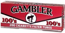 Gambler 100mm Full Flavor Cigarette Tubes 100mm 200 Count Per Box (50-Boxes) picture