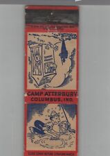 Matchbook Cover - US Army Camp Atterbury Columbus, IN picture