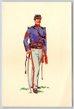 Union Sergeant 1862-1863 2nd Independent Ohio Battery Soldier Postcard UNP 6x4 picture