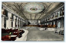 c1910 Main Lobby Indiana National Bank Indianapolis Indiana IN Vintage Postcard picture