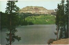 Beartooth Mountain From Beartooth Lake of Cooke City Highway Postcard picture