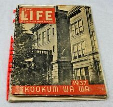 Vintage Centralia High School Yearbook, Student Life, Skookum, Wa, 1937 picture