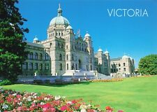 Victoria BC Canada Legislative Buildings Vintage Continental Postcard Unposted picture