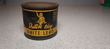 Vintage Advertising DUTCH BOY White Lead 1 lb. Paint Can Full picture