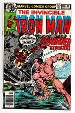 Invincible Iron Man #120 newsstand - 1st app Justin Hammer - Namor -1979- VF/NM picture