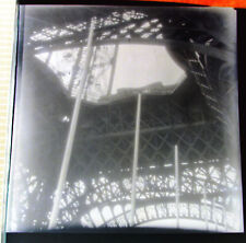 Vintage 1940s Photo 120 NEGATIVE WWII Europe Paris France Eiffel Tower Underside picture