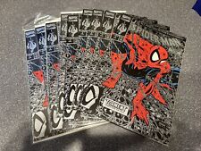 SPIDER-MAN # 1 (1990)  SILVER VARIANT MARVEL - Lot of 9 - Todd McFarlane picture