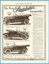 1914 Studebaker 7 Passenger Roadster Touring Car Open Motor Detroit Michigan Ad picture