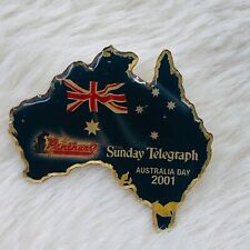 2001 Sunday Telegraph Panthers Australia Day Souvenir Enamel Pin picture