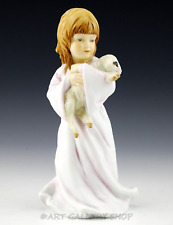 Kaiser Germany Figurine #807 GIRL HOLDING LAMB SHEEP By W. Gawantka Mint Rare picture