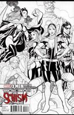 X-Men Schism #4C Cho B&W Variant FN 2012 Stock Image picture