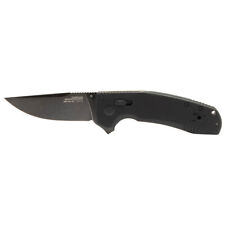 SOG Knives TAC-XR 12-38-07-41 Black CRYO D2 Steel Blackout G-10 Pocket Knife picture
