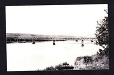 ca1940s VTG RPPC Photo Postcard Missouri River Bridge Chamberlain SD picture