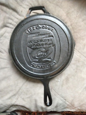 CAST IRON LODGE SKILLET CELEBRATING 75 YRS. BLUE RIDGE ELECTRIC CO-OP 1940-2015 picture
