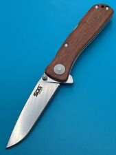 SOG Twitch II Wood Assisted Folding Pocket Knife - Excellent condition picture