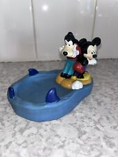 Vintage Rubber Plastic Mickey Mouse & Goofy Soap Dish By Grosvenor picture