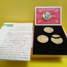 Magic rare item "Visual Coin Penetration" 1989 3 pieces❢ Made by Joh picture