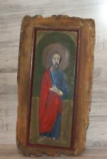 Vintage Orthodox saint hand painted icon picture