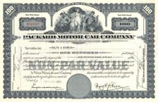 Packard Motor Car Co. - 1940's-50's dated Famous Automobile Company Stock Certif picture