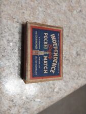 Vintage Independence Safety Match Matchbox Made in USA (Empty) picture