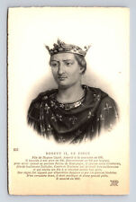Neurdein Frères Portrait Robert II of France Le Pieux Postcard picture
