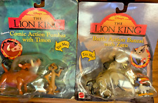 Disney The Lion King Comic & Battle Action Figures Lot of 2 Mattel picture