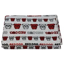 Vintage Red Dog Beer Logo Fabric Man Cave Decor, Cornhole Bags - RARE 68