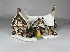 Disney's Snow White and the Seven Dwarfs Christmas Cottage By Danbury Mint  picture