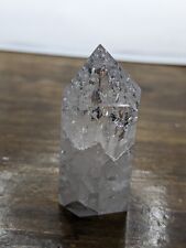 Clear Quartz Crystal Polished Tower with Rainbows 2.72in 108.3g picture