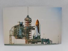 Vintage Postcard NASA Space Shuttle Challenger Pad 39A Kennedy Space Center FL picture