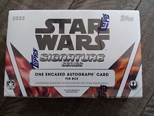 2023 Topps Star Wars Signature Series Factory-Sealed Hobby Box picture