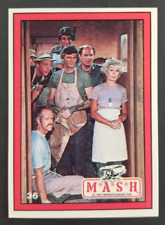 MASH 1982 War Comedy TV Show Topps Card #36 (NM) picture