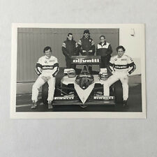 Vintage Brabham BMW Olivetti Racing Car Photo Photograph Gordon Murray +  picture