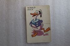 1935 Whitman Mickey Mouse Old Maid Card - Donald Duck  Walt Disney 1930's V2 picture