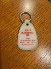 Vintage Oldsmobile dealer key tag keychain Philadelphia Jones 70's picture