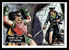1966 Topps Batman Black Bat #31 Threat of the Cat Woman EX/MT *g2 picture