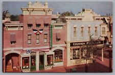 Disneyland Main Street USA Upjohn Pharmacy Exterior Postcard picture