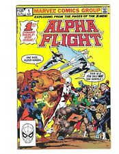 Alpha Flight #1 1983 Unread NM or better 1st Puck John Byrne Combine Ship picture